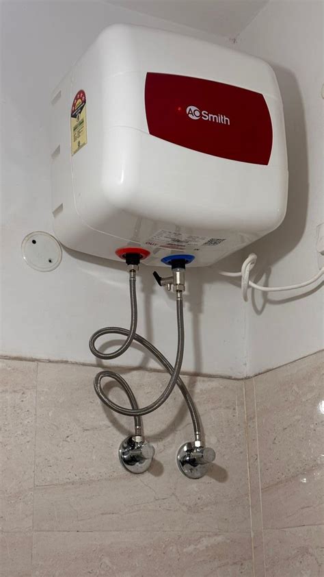 Buy AO Smith HSE-SHS-010 Storage 10 Litre Vertical Water Heater (Geyser ...