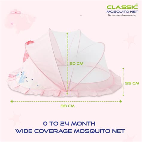 Buy Classic Mosquito Net for Baby: Dolphin Print Bottomless Net ...