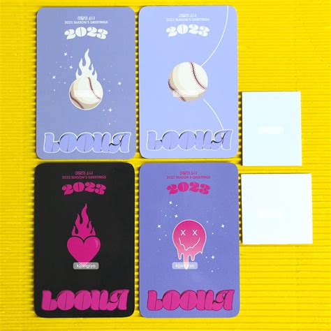 LOONA 2023 Season's Greetings Official Photocard ID | Ubuy India