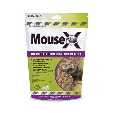 MouseX 620201 Eco Clear Products Humane All-Natural Non-Toxic Mouse ...