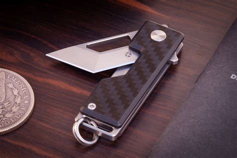 BLANK FORCES — EDC Pocket Tanto – Titanium Keychain Knife