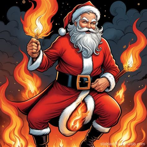 Image result for Santa Log Fire