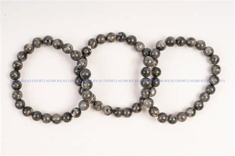 Larvikite Bead Bracelet in India - Aeora Rocks - AEORA ROCKS INDIA ...