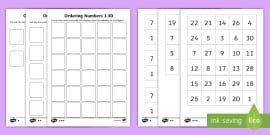 Ascending and Descending Order Worksheets | Twinkl - Twinkl