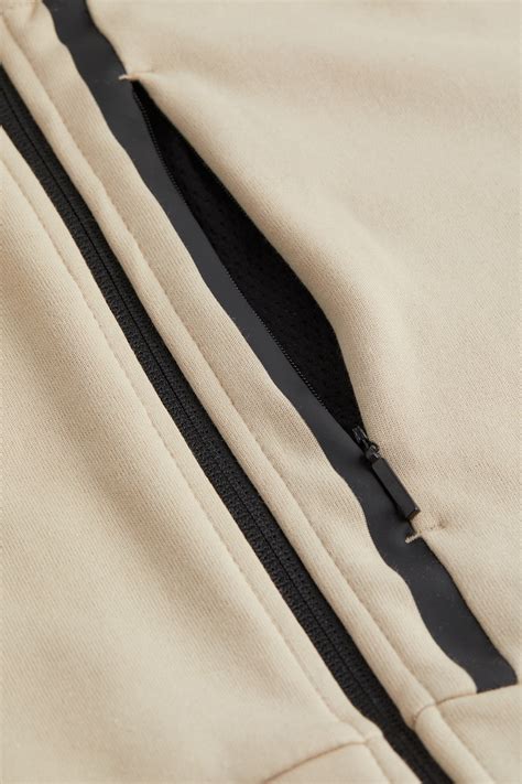 Track jacket - Beige - Men | H&M IN