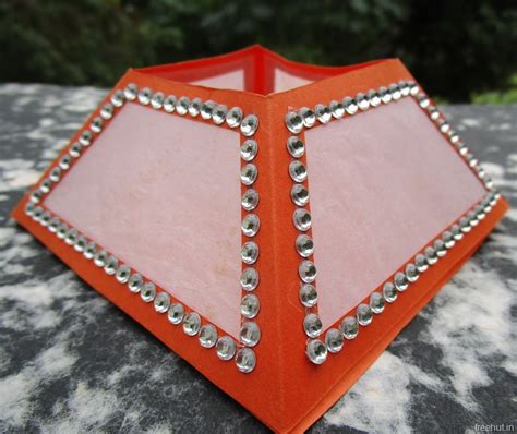 Diwali Craft Pyramid Paper Lantern Template