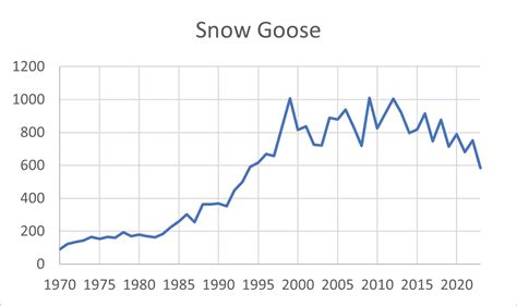 Snow Goose Numbers 的图像结果