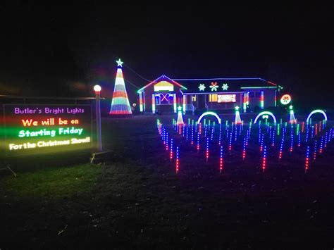 2025 Christmas Light Show Debut, Butler's Bright Lights, 28 November ...