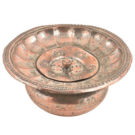 Indian Copper Prepousse Ugal-Daan(Spittoon)