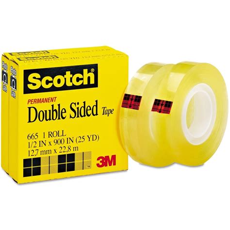 Scotch Double Sided Tape, 1/2" X 25Yds Small Core | Star Light Kuwait