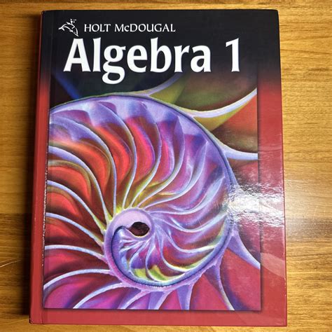 Algebra 1 Textbook Holt