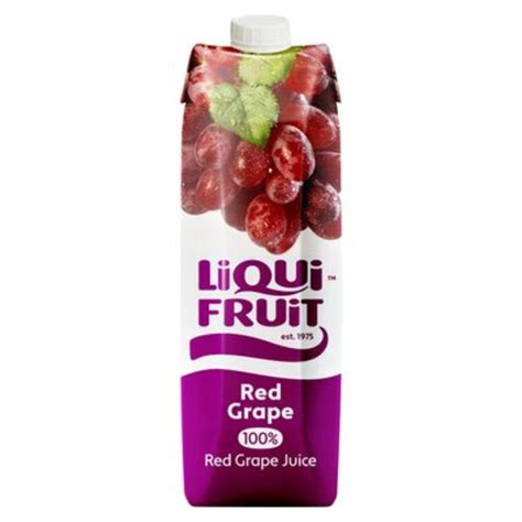 Liqui Fruit Red Grape 100% Juice 1lt - Superb Hyper