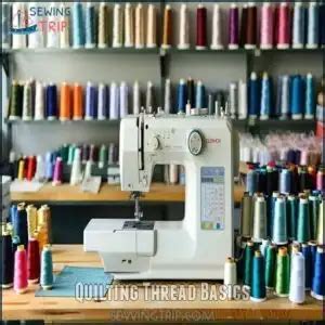 Image result for Machine Quilting Thread vs Regular Thread