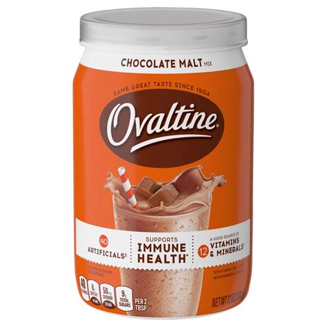 Ovaltine Chocolate Malt Powdered Drink Mix, 12 oz | Central Market ...