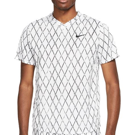 Nike Court Victory Top - Aluminum/Black | Tennis-Point