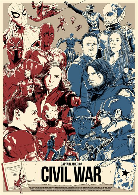 Captain america civil war art by rebecca peet – Artofit