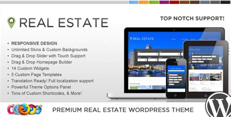 wp pro real estate 3 responsive themeforest wordpress theme