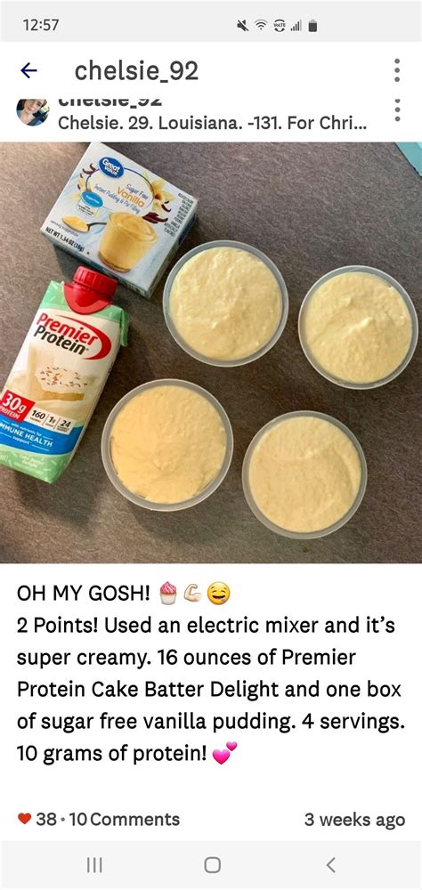 Protein Drink Recipes for Healthy Sweets