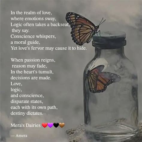 In the realm of love, wh... | Quotes & Writings by Amera Asapoh Issaka ...