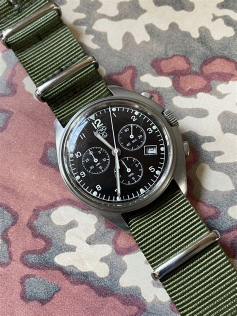 Image result for CWC Pilot Chronograph Watch