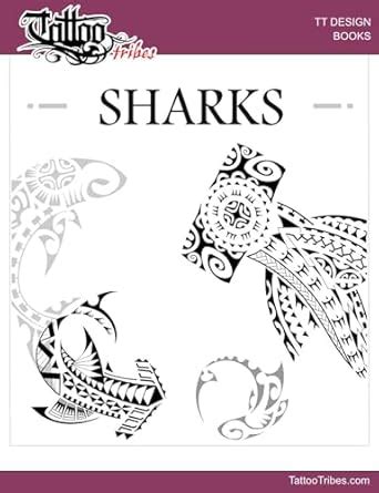 SHARKS - Polynesian tattoos design book: 25 Polynesian shark tattoos ...
