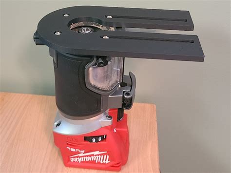 Milwaukee M18 Router Using Template Guide 的图像结果