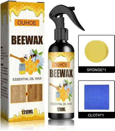 Amazon.com: Natural Beeswax Spray,Beeswax Spray Cleaner,The Original ...