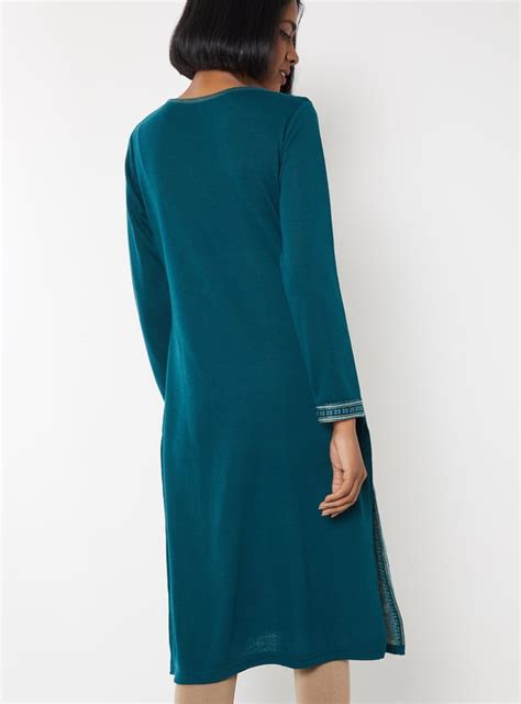 Buy Women Knit Straight Winter Kurta Online at just Rs. 999.0 ...