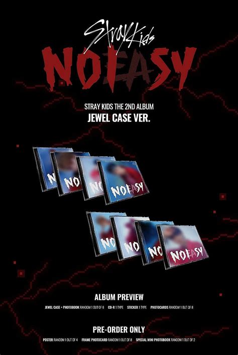 Buy Stray Kids - NOEASY, Jewel Case Ver.Lee Know Cover incl. CD ...