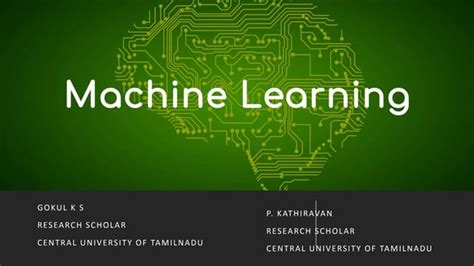 Image result for What Is Machine Learning SlideShare