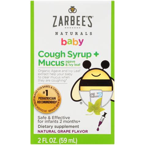 Children's Cough Medicine Zarbee's at Amanda Okane blog