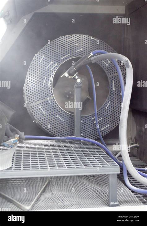 Image result for Auto Blasting Machine Inside Working