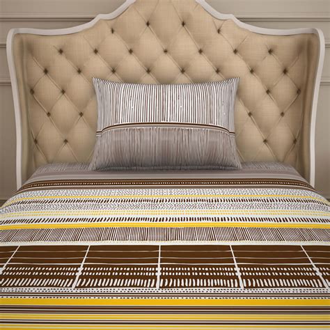 Buy SPACES Atrium Geometric 2-Pc. Single Bedsheet Set- 152 x 224 cm ...