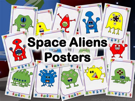 Image result for Alien Posters EYFS