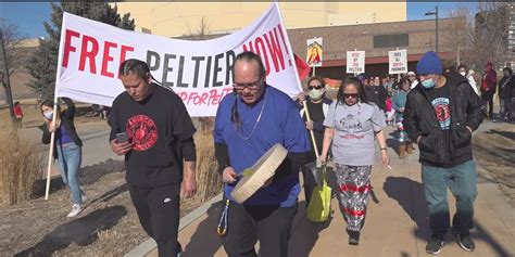 Rally for freedom for Leonard Peltier