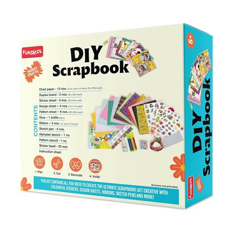 Funskool Handycrafts DIY Scrapbook Kit | Go Science