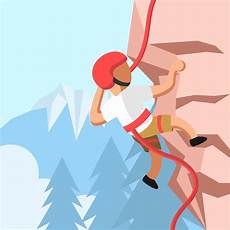 Rock Climbing Clipart by Rock Climbing Free Vector 1616 Free Downloads Rock Climbing Clipart