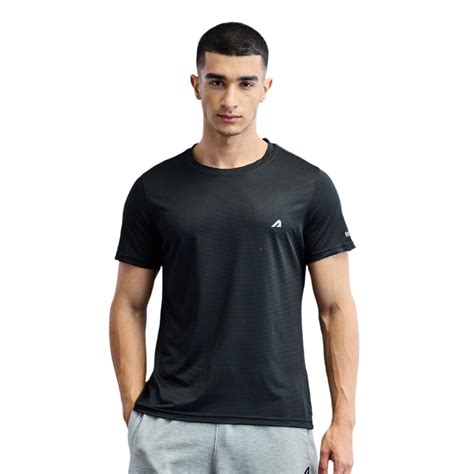 Level Up Mens Tee - Black – Boldfit
