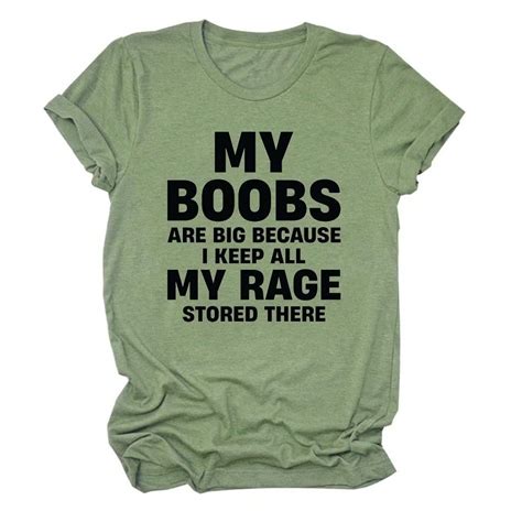 Women's Funny Shirt My Rage Tee Casual Short Sleeve Top | Funny shirts ...