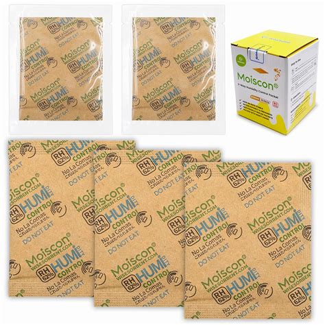 Wisesorb 62% Two-Way Humidity Control Packs, 8 Gram 15 Pack for Storing ...