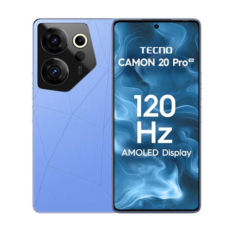 Tecno Camon 20 Pro 5G (Serenity Blue, 8GB RAM,128GB Storage)| India's ...