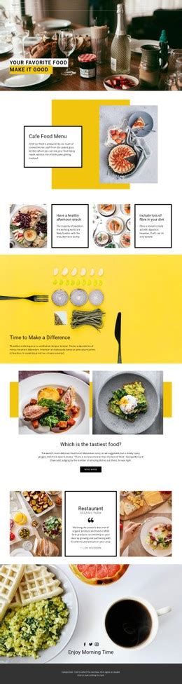 CSS Restaurant Design 的图像结果