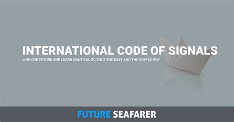 Image result for International Code of Signals Explained