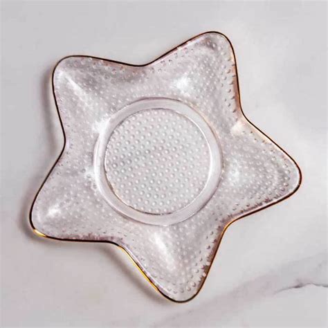 Starry Glass Platter – Bigsmall.in