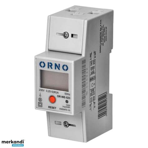 1 phase electricity consumption meter. 80A. MID. RS485. additional ...