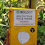 Boldfit N95 face mask for men and women (Pack of 5) N95 mask PM 0.3 ...