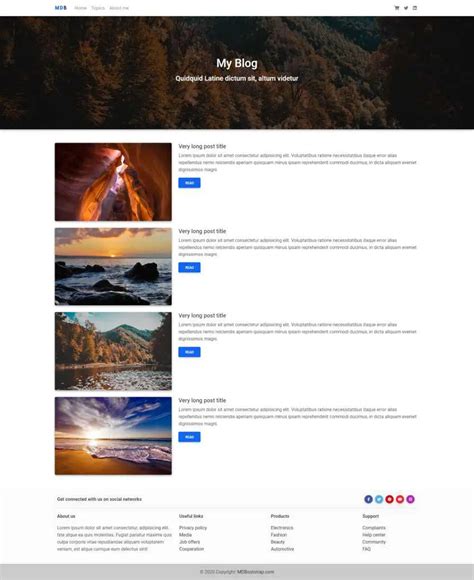 Image result for Bootstrap Blog Design Ideas