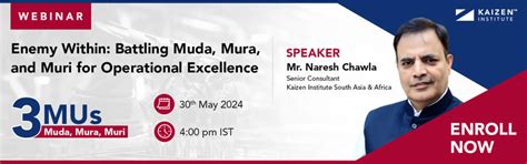 KI SAIN & AFAE: Landing Page - Webinar-Enemy Within: Battling Muda ...