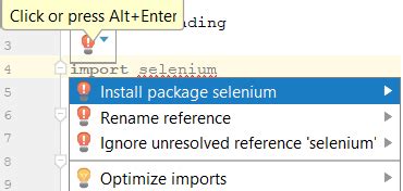 Image result for ImportError No Module Named 'Selenium