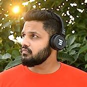 EDICT by Boat EWH01 Wireless Bluetooth On Ear Headphones with Mic ...